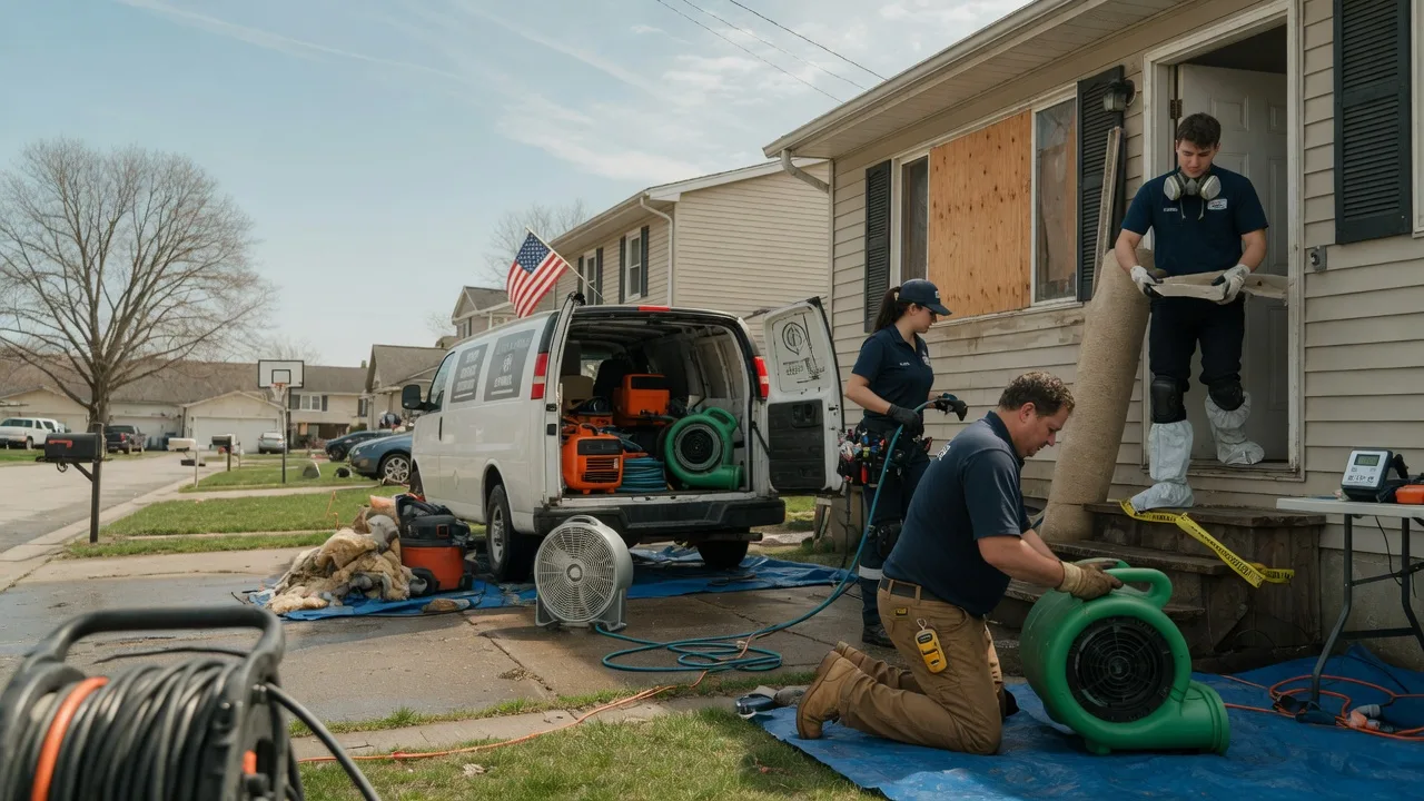 Water Damage Restoration in East Bend, NC near me